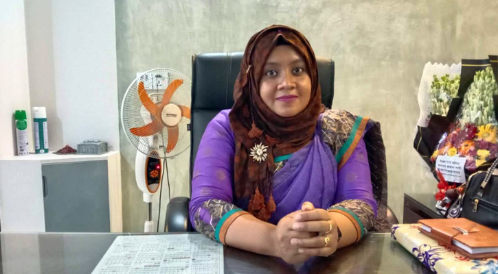 মান্দায় নবাগত ইউএনও হিসেবে যোগদান করেছেন আখতার জাহান  সাথী
