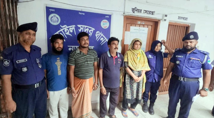 নড়াইলে ডিবি পুলিশ পরিচয়ে তুলে নেওয়ার নাটক: সদর থানা পুলিশের অভিযানে গ্রেপ্তার ৪