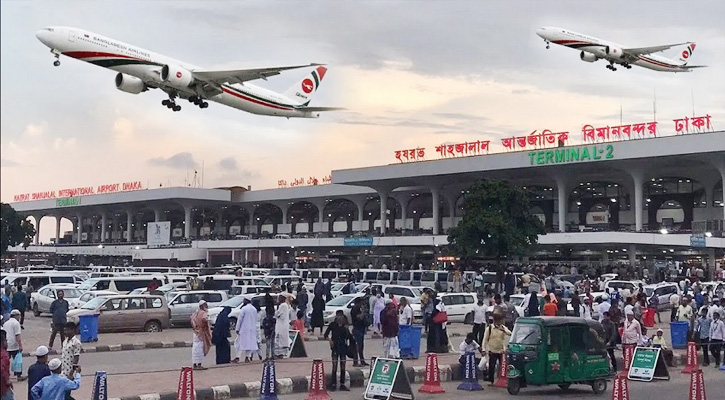 শাহজালাল  বিমানবন্দরে তিন দিনে ৭৪টি ফ্লাইট বাতিল
