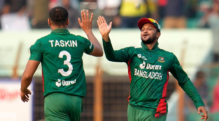 আইএল টি-টোয়েন্টিতে দল পেলেন সাকিব-তাসকিন