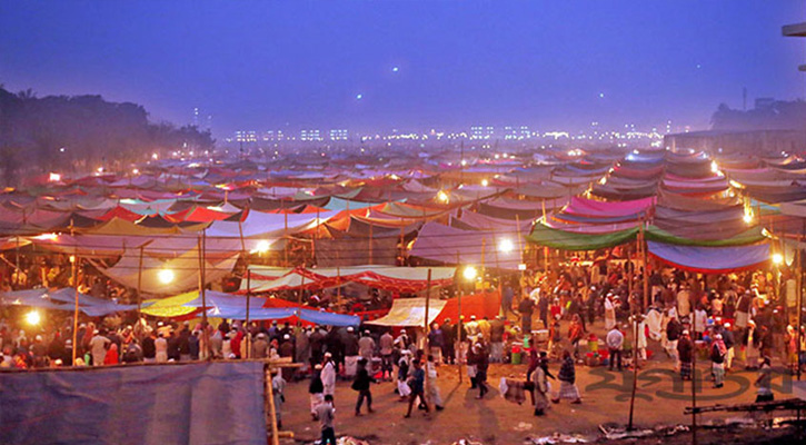 টঙ্গীতে ৫ দিনের জোড় ইজতেমা শুরু