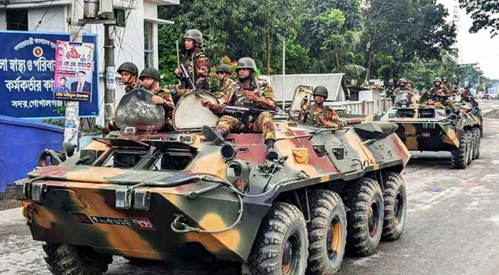 ফের গোপালগঞ্জে কারফিউর সময় বাড়লো