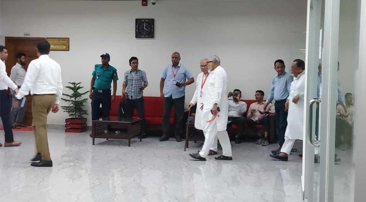 সিইসির সঙ্গে বৈঠকে বিএনপি প্রতিনিধি দল