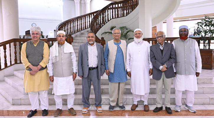 জামায়াতে ইসলামীর প্রতিনিধি দলের সঙ্গে প্রধান উপদেষ্টার বৈঠক