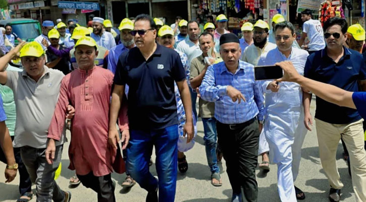 পাবনা-৩ আসনে বিএনপির প্রার্থী তুহিনের ভাঙ্গুড়ায় গণসংযোগ