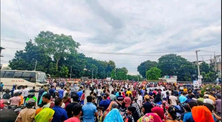 নীলফামারীতে শ্রমিক-সেনাবাহিনী-পুলিশ সংঘর্ষে একজন নিহত,  আহত ১০