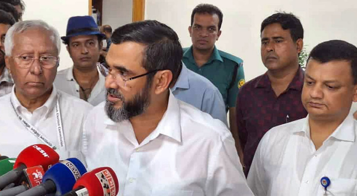 নির্বাচনে অংশ নিতে পারবে না আওয়ামী লীগ: ইসি সানাউল্লাহ