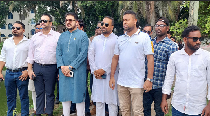 বাবার স্বপ্ন নিয়ে রৌমারী-রাজীবপুরে মিল্লাতপুত্র শাহদাৎ বিন জামান