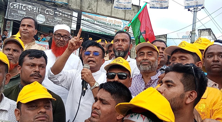 “ভোট দিবো ধানের শীষে, দেশ গড়বো মিলেমিশে” — ইয়াসিন আলী