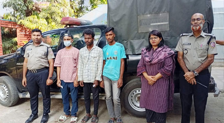 বোয়ালখালীতে মাদক সেবনের দায়ে ৩ যুবকের কারাদণ্ড