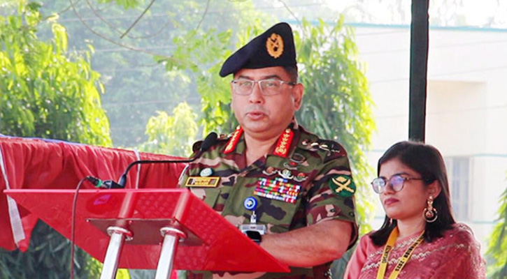 দেশের উন্নয়নের স্বার্থে নারীদের দক্ষভাবে গড়ে তুলতে হবে: সেনাপ্রধান