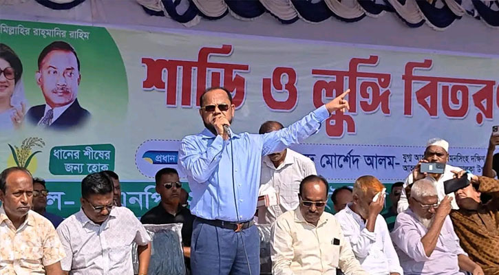 ভালুকায় আলহাজ্ব মুহাম্মদ মোর্শেদ আলমের উদ্যোগে বিএনপি’র উঠান বৈঠক ও শাড়ি-লুঙ্গি বিতরণ