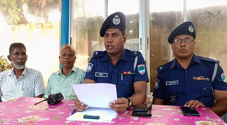 শ্রীপুরে চেতনানাশক প্রয়োগে অজ্ঞান করে চুরির ঘটনায় অপপ্রচার নিয়ে পুলিশের প্রেস ব্রিফিং