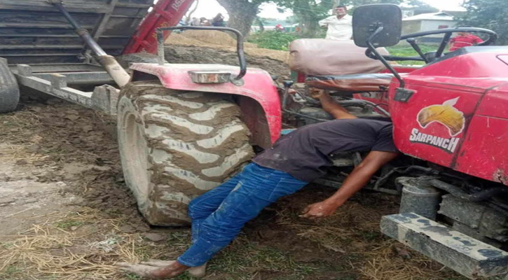 শেরপুরে বিদ্যুতায়িত হয়ে বালুটানা ড্রামট্রাকের চালক নিহত