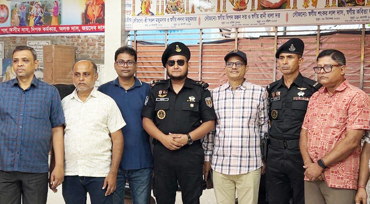 পটুয়াখালী ও বরগুনায় দুর্গাপূজা উপলক্ষে র‌্যাবের কঠোর নিরাপত্তা ব্যবস্থা