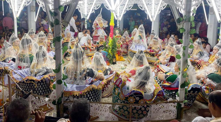 শেষ হলো মণিপুরীদের সবচেয়ে বড় ঐতিহ্যবাহী মহারাসোৎসব