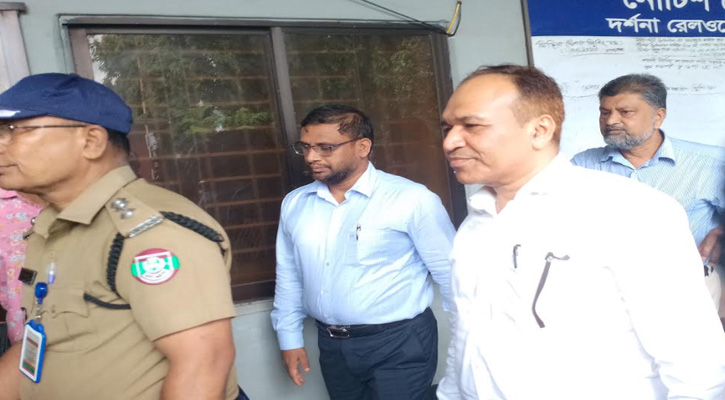 দর্শনা আন্তর্জাতিক রেল স্টেশন পরিদর্শনে পশ্চিমাঞ্চল রেলের জিএম