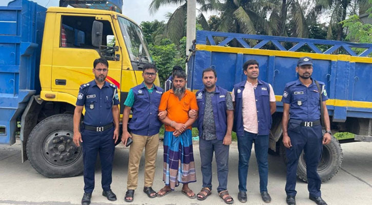 চাঁদপুরে আন্ত:বিভাগীয় ডাকাত দলের ৩ সদস্য গ্রেপ্তার, ২টি ট্রাক জব্দ