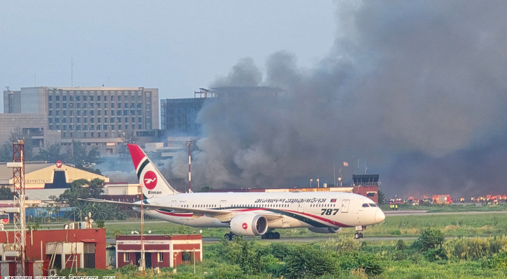 শাহজালাল বিমানবন্দরের ফ্লাইট চলাচল সাময়িক স্থগিত