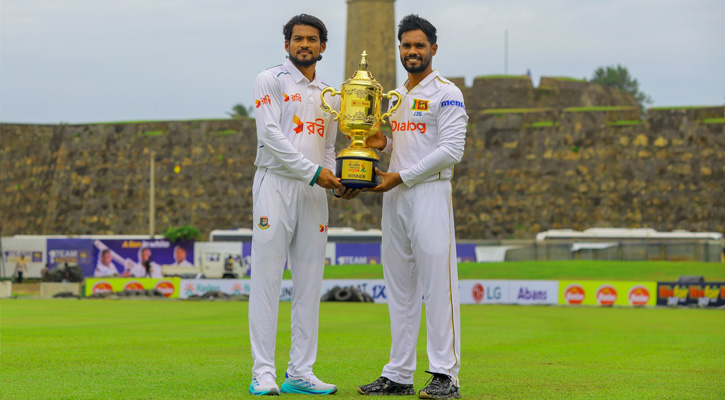 কলম্বো টেস্টে টস জিতে ব্যাটিংয়ে বাংলাদেশ