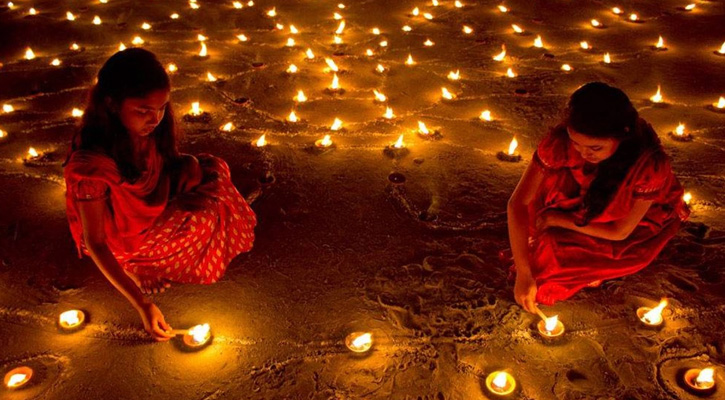 আজ শুভ দীপাবলি ও শ্যামাপূজা