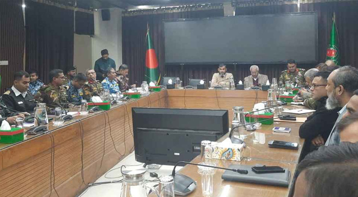 নির্বাচন ঘিরে সশস্ত্র ও আইনশৃঙ্খলা বাহিনীর সঙ্গে বৈঠকে ইসি