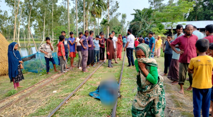 উলিপুরে ট্রেনে কাটা প‌ড়ে মানসিক ভারসাম্যহীন এক ব্যক্তির মৃত্যু