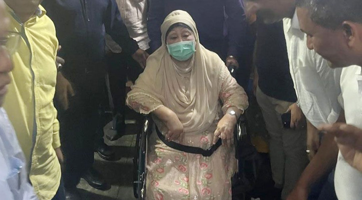 স্বাস্থ্য পরীক্ষার উদ্দেশ্যে হাসপাতালে খালেদা জিয়া
