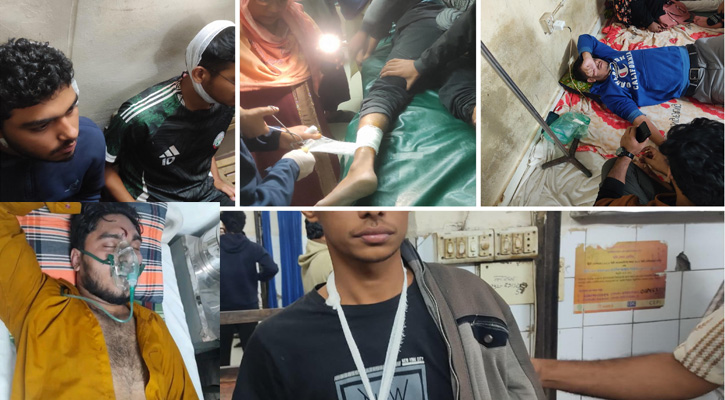 যবিপ্রবি শিক্ষার্থী ও স্থানীয়দের মাঝে ব্যাপক সংঘর্ষ, আহত ২৭