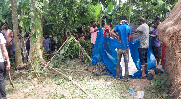 পীরগঞ্জে নিখোঁজের ৭ দিন পর গৃহবধূর টয়লেট থেকে বস্তাবন্দি লাশ উদ্ধার