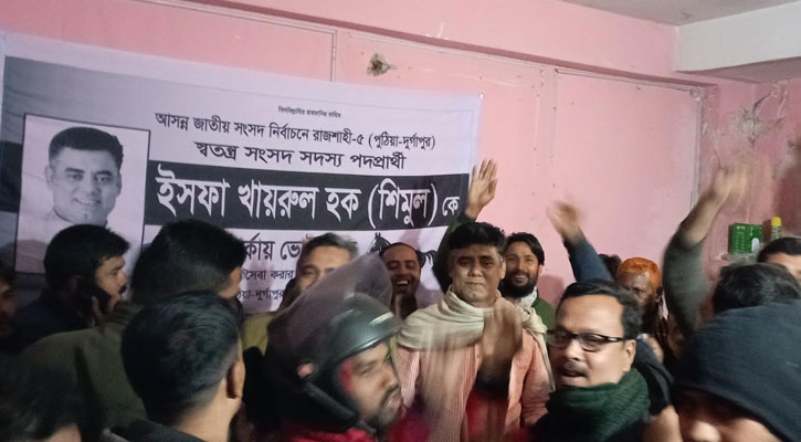 বানেশ্বরে শিমুলের নির্বাচনী অফিস উদ্বোধন, দিনব্যাপী গণসংযোগ
