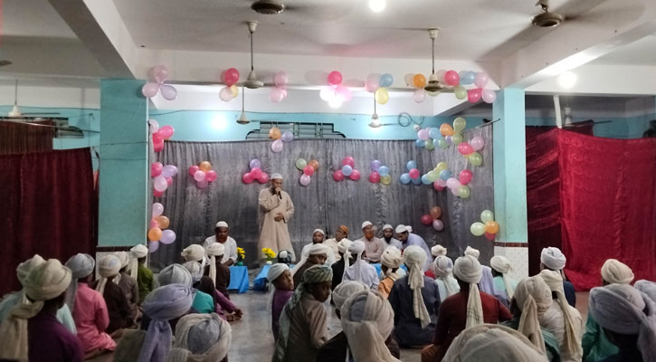 নালিতাবাড়ী তামিরুল কোরআন হাফিজিয়া মাদরাসার দোয়া অনুষ্ঠান