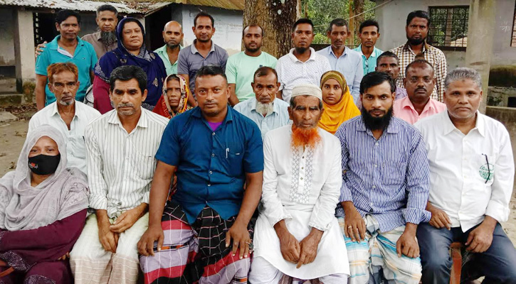 মান্দায়  ৩ কোটি টাকা আত্মসাতের অভিযোগে সংবাদ সম্মেলন