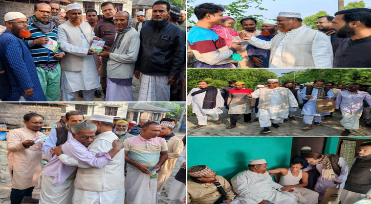 সনাতনী হিন্দু সম্প্রদায়ের মাঝে নির্বাচনী গণসংযোগ: মাওলানা আবুল কালাম আজাদ