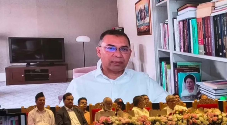 অন্তর্বর্তী সরকারের দায়িত্ব গণতান্ত্রিক সরকার প্রতিষ্ঠা করা : তারেক রহমান