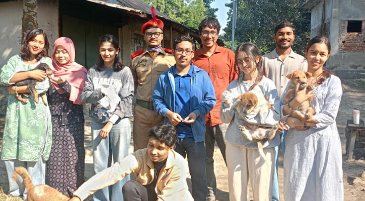 বিজয় দিবসে পথপ্রাণীদের ডিওয়ার্মিং ক্যাম্পেইন করলো এএসবি