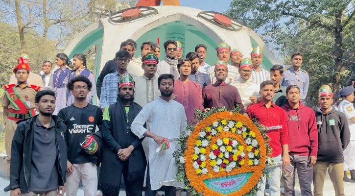 শহিদদের স্মরণে ইবি শাখা বৈছাআ‍‍`র শ্রদ্ধাঞ্জলি