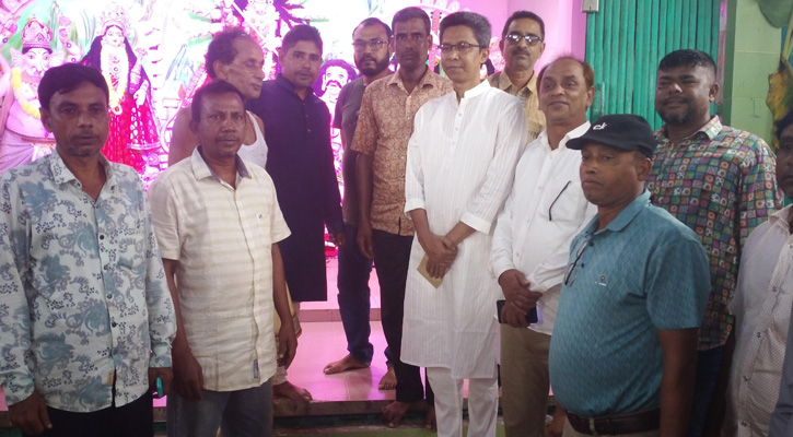 শারদীয় দুর্গোৎসব হোক সম্প্রীতি ও মিলনের সেতুবন্ধন’ — মাহবুবুর রহমান