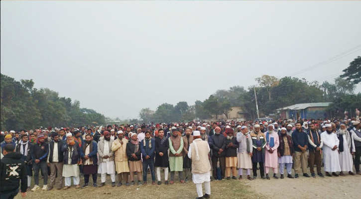হাদির মৃত্যুতে তানোরে জামায়াতের আয়োজনে গায়েবানা জানাজা