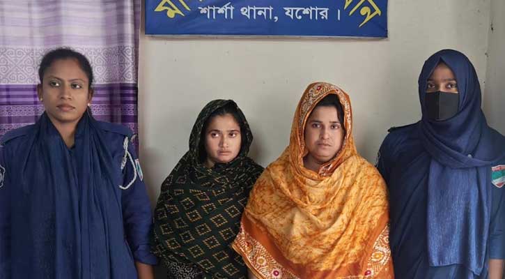 শার্শায় পুলিশি অভিযানে ইয়াবাসহ দুই নারী মাদক ব্যবসায়ী আটক