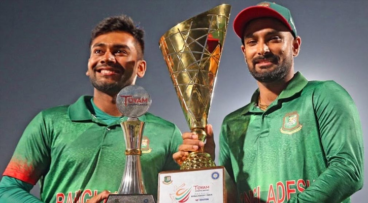 বিশ্বকাপ পর্যন্ত মেয়াদ বাড়ল লিটন-মিরাজের নেতৃত্ব