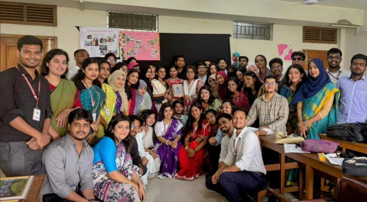 জবি নৃবিজ্ঞান বিভাগের পোস্টার, প্রেজেন্টেশন ও ডকুমেন্টারি প্রদর্শন