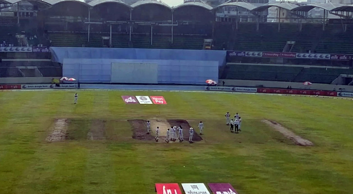 প্রচণ্ড ভূমিকম্পে মিরপুরে খেলা থেমে ছিল ৩ মিনিট