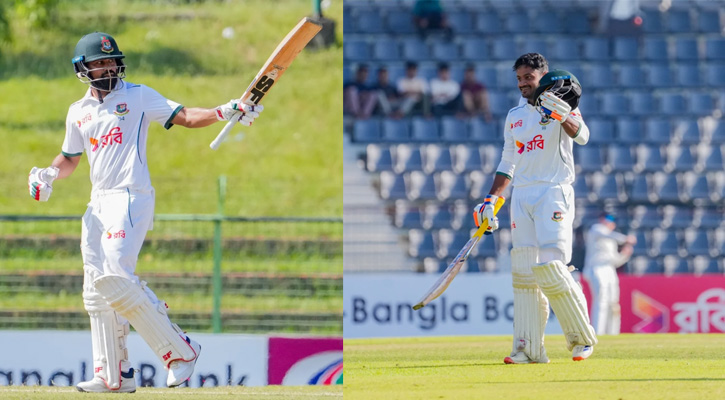 সিলেট টেস্টে দ্বিতীয় দিনে বাংলাদেশের একচ্ছত্র দাপট