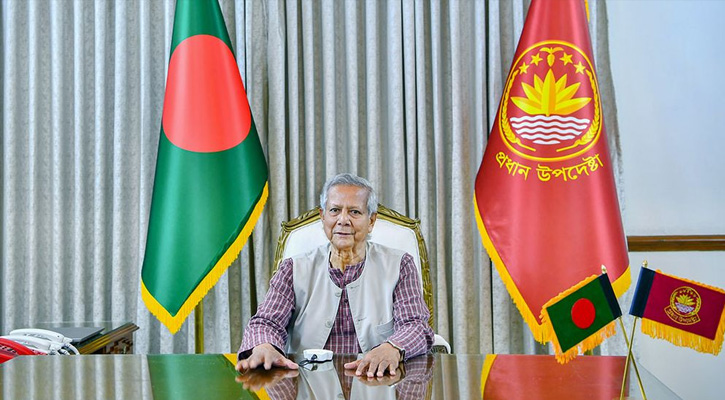 তফসিল ঘোষণায় নির্বাচন কমিশনকে প্রধান উপদেষ্টার শুভেচ্ছা