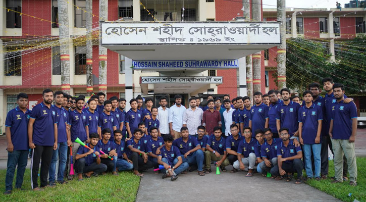 বাকৃবির সোহরাওয়ার্দী হলের তিন দিনব্যাপী ফিস্টের সমাপনী
