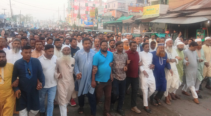 তারাকান্দায় ধানের শীষ সমর্থনে শোডাউন