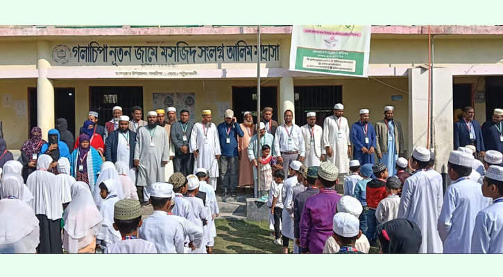 জেলায় আবারও শীর্ষ গলাচিপা নূতন জামে মসজিদ সংলগ্ন আলিম মাদ্রাসা