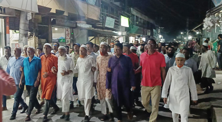 গলাচিপায় বিএনপির দলীয় প্রার্থী ঘোষণার দাবীতে বিক্ষোভ মিছিল