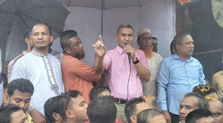 বিগত সরকারের আমলে গরীবের হক লুন্ঠন হয়েছে: যুবদল নেতা  নয়ন